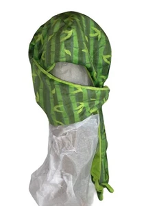 Disney Parks Green Bamboo Design Kids Size Winter Ear Cover Flap Hat Beanie Cap - Picture 1 of 12