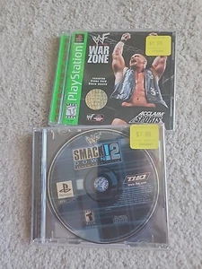 Smack Down 2 Know Your Role & War Zone Playstation 1 PS1 - Picture 1 of 9