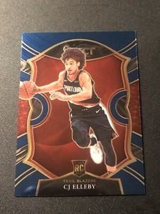 2020-21 Panini Select Concourse Retail Blue CJ Elleby #100 Rookie RC