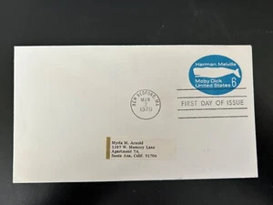 US Stamps SC# U554 Moby Dick 6c Stamped Env. FDC 1970 - Picture 1 of 1