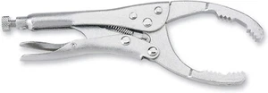 LUMAX LX-1818 Plata 2-1/8" a 4-5/8" Alicates de Bloqueo Llave de Filtro Ajustable - Imagen 1 de 3
