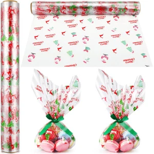 Transparent Cellophane Paper Clear Gift Wrap Cellophane Wrapper Packing Decor - Picture 1 of 12