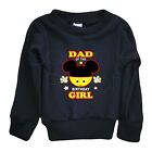 Baby Infant NewBorn Sweatshirt Dad Of The Birthday Girl Halloween Funny Horror 