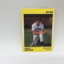 1989 Star #84 Steve Decker
