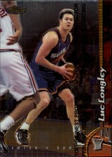 1998-99 Finest Phoenix Suns Basketball Card #197 Luc Longley