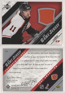 2005-06 Upper Deck UD Game Jersey Series 1 Tony Amonte #J-TA