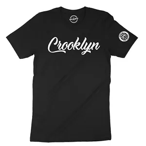 Crooklyn BK Brooklyn T- Shirt NYC Hip Hop Street Design Graphic Design T-Shirt - Picture 1 of 6