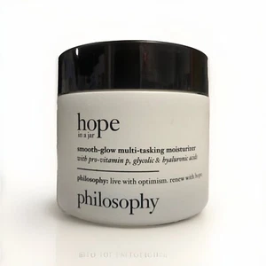 Philosophy Hope In A Jar Smooth Glow Multi Tasking Moisturizer- 4oz no box - Picture 1 of 2