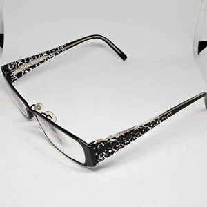 Covergirl Womens Matte Black Metal Eyeglasses FRAMES ONLY - CG0418 002 54-15-145 - Picture 1 of 8