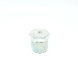 Steel 1/2" Male Npt Hex Head Pipe Plug Fitting Mpt Mip Water Air Oil Gas Liquid - Picture 1 of 6