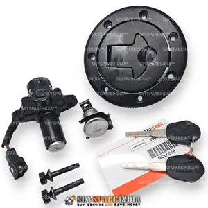 Juego de interruptores de bloqueo de encendido con pernos compatibles con KTM Duke 250 390 2017-2019 - Imagen 1 de 24