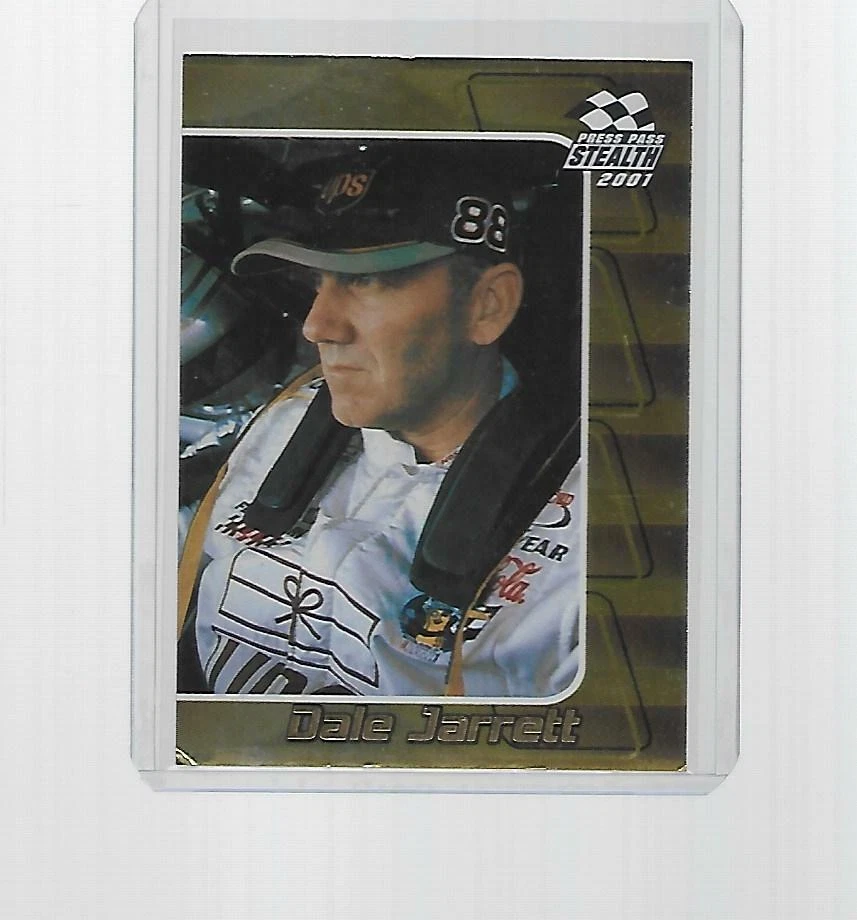 2001 PRESS PASS STEALTH RACING GOLD DALE JARRETT #G42 - Image 1 of 1