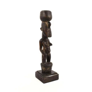 Senufo Pounder Figure Miniature 13.5 Inch Côte D'ivoire - Picture 1 of 5