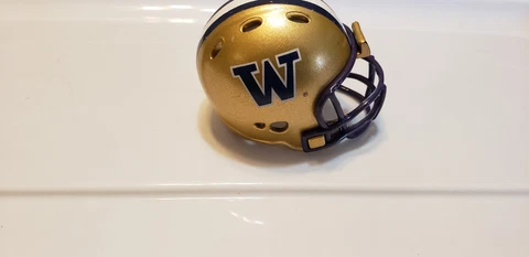 WASHINGTON HUSKIES PAC 12  FOOTBALL #785 POCKET PRO HELMET RIDDELL Cover