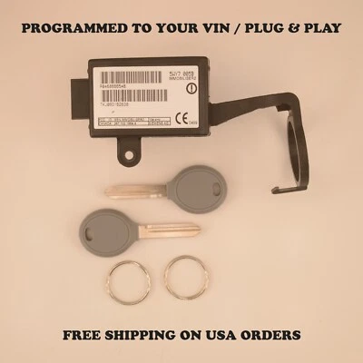 1999-2004 Jeep Grand Cherokee 01-03 Caravan Immobilizer 04686665AB Plug & Play - Image 1 of 3