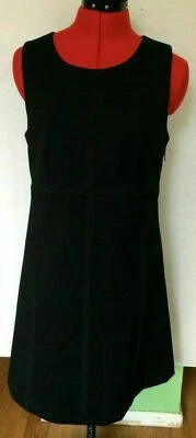 FUNDA VESTIDO THEORY SHEN B MUJER TALLA 10 NEGRO MEZCLA LANA *T Foto 1 de 4