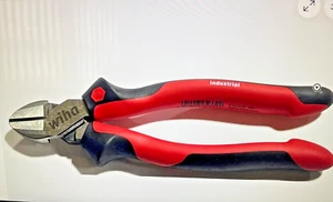 Wiha 7" High Leverage Diagonal Cutter SoftGrip 30931 - Picture 1 of 1