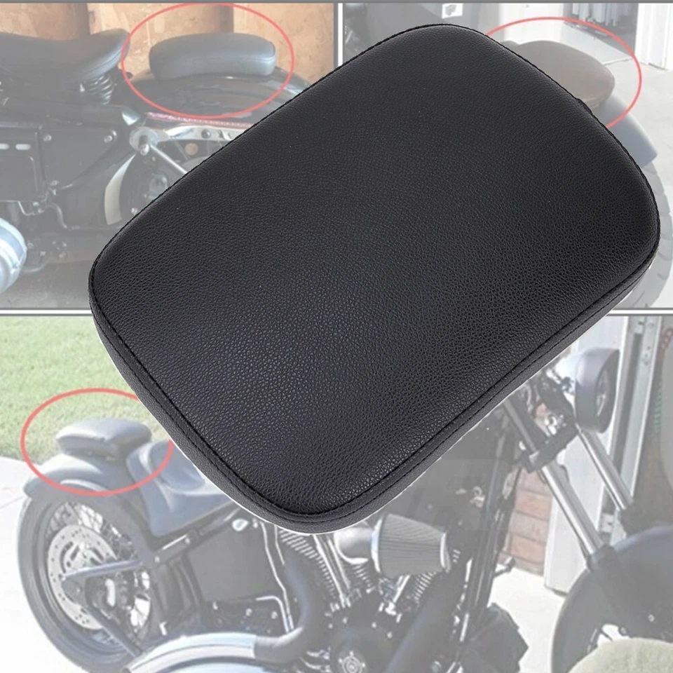 НОВОЕ пассажирское сиденье для Harley Chopper Sportster Softail Pillion 6 присосок сделано в США - Изображение 1 из 4