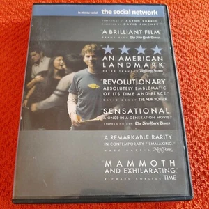 The Social Network - DVD By Jesse Eisenberg Facebook Justin Timberlake - Picture 1 of 2
