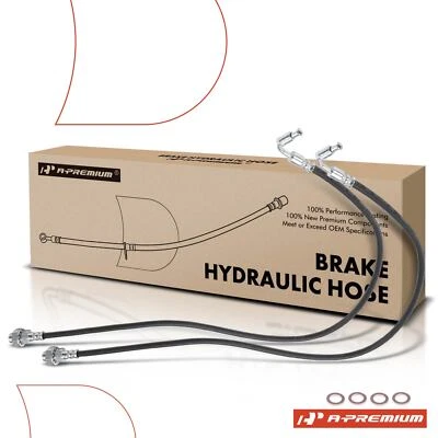 2x Manguera hidráulica de freno trasera izquierda y derecha para Freightliner FS65 02-06 M2 100/106/112 Foto 1 de 4