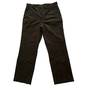 Banana Republic Corduroy Pants Mens 38x34 Flat Front Extra Relaxed Leg Brown NWT - Picture 1 of 6