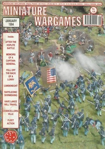 Miniature Wargames Magazine #128 Ancients Modern Renaissance Napoleonic ACW *FS - Picture 1 of 7