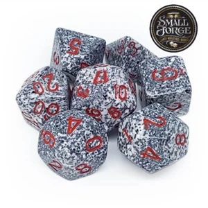 Chessex CHX25320 Speckled Granite Polyhedral 7-Die Set - D&D in Box - NEW - Picture 1 of 3