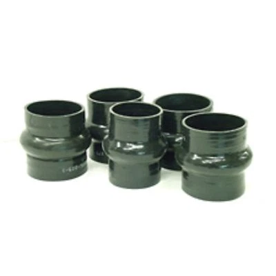 Conector de manguera de joroba de silicona ATP-SIL-047 2,25" negro único Foto 1 de 3