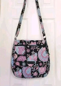 Vera Bradley Alpine Floral Crossbody Purse Hipster Quilted Pocketbook Adjustable - Picture 1 of 22