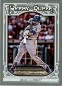 2013 Topps Gypsy Queen  #5 Adrian Gonzalez  Los Angeles Dodgers *+*