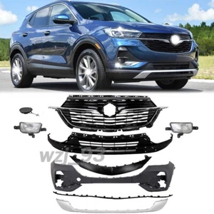 For 2020 2021 2022 Buick Encore GX Front Bumper Grills Fog Covers Skid Plate - Picture 1 of 20