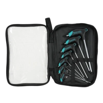 Set chiavi a prugna magnetiche forti tipo T cacciavite metrico interno sei fiori - Immagine 1 di 4