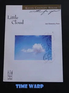 LITTLE CLOUD KEVIN COSTLEY SOLOS LATE ELEMENTARY PIANO SHEET MUSIC - Picture 1 of 3
