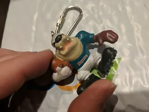 TAZ MIAMI DOLPHINS LOONEY TUNES Vintage NFL Football Schlüsselanhänger - Bild 1 von 6
