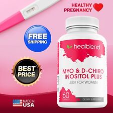 Myo & D-Chiro Inozytol Plus Kapsułka dla kobiet Wsparcie płodności Równowaga hormonalna