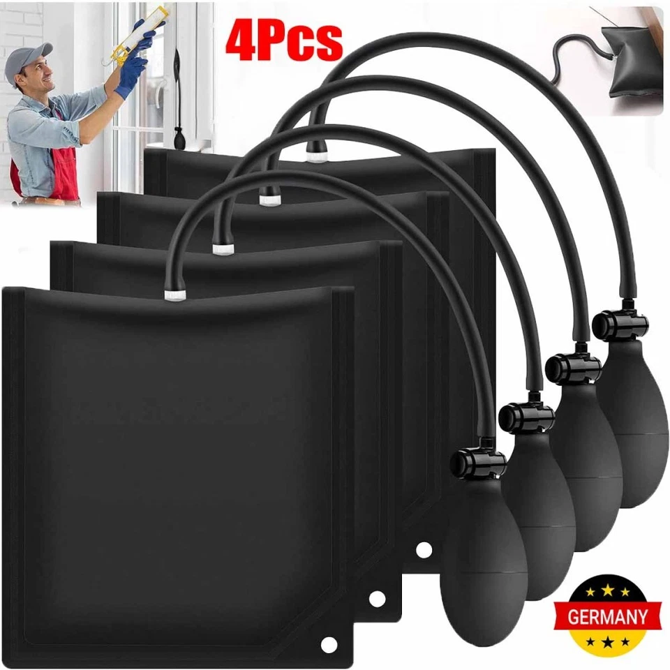 4X Montagekissen Hebekissen Möbelheber Luftkissen Pumpkissen Spreizkissen 200Kg - Bild 1 von 4