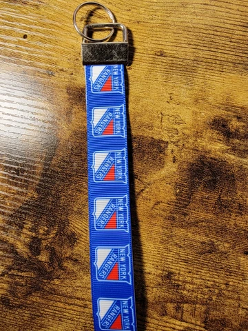 New York Rangers Keychain Wristlets Homemade Cover