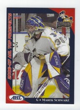 2006-07 AHL Top Prospects #33 Marek Schwarz (goalie)