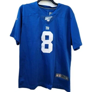 Authentic Nike NY Giants #8 Jones Jersey - Youth X-Large  - Picture 1 of 3