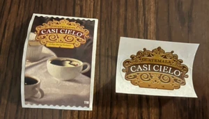 Starbucks Coffee Vintage Casi Cielo Stamp Stickers - Picture 1 of 2