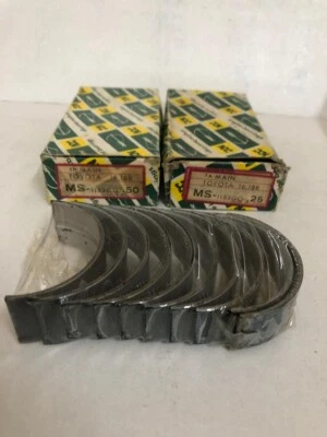 2 Cajas X Rodamiento Principal NDC MS-1152GO 7A 6H 16 18R .25 O/S y .50 mm SE ADAPTA A TOYOTA Foto 1 de 4