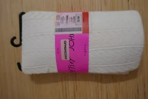 Betsy Johnson White Lace tights - Picture 1 of 3