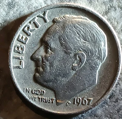 Múltiples errores de acuñación 1967 sin marca de ceca The Word Trust America Liberty God errores Foto 1 de 3