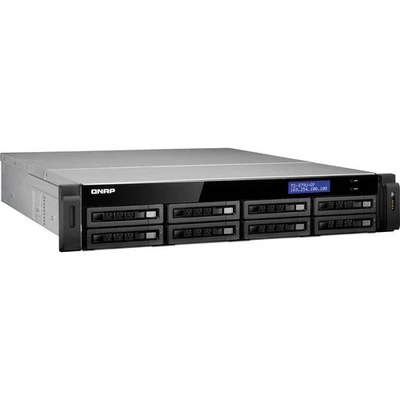QNAP TS-879U-RP 8-Bay IP-SAN/NAS SATA 6G/ USB 3.0  Server- *8 trays missing* - image 1 of 4