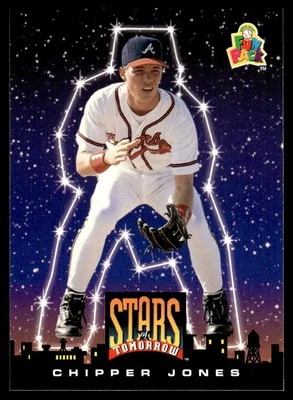 1994 Upper Deck Fun Pack Chipper Jones Atlanta Braves #5 - Image 1 of 2