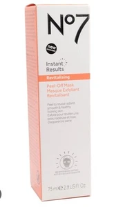 No7 Instant Results Revitalising Peel Off Face Mask 75ml New - Picture 1 of 1