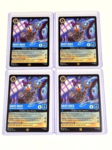 Disney Lorcana Whispers in the Well - Daisy Duck #154/204 Legendary Non Foil (4) - Picture 1 of 4