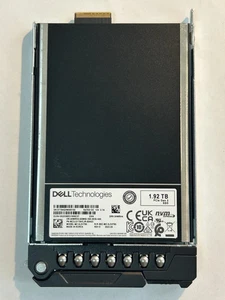 Dell 0HWRH4 1.92TB PCIe Gen5 NVMe E3.S 2.5” MZ3LO1T9HCJR-00AD3 ENT SSD w/ Caddy - Picture 1 of 3