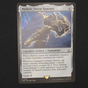Mjolnir, Storm Hammer MTG Assassin's Creed Rare 74 NM - Picture 1 of 6