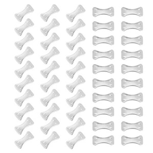 100 un. Prácticos clips cierres de metal para varios tipos cierre de vendajes - Imagen 1 de 12